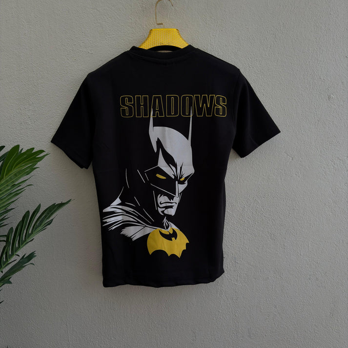 Half sleeve Round neck Front and back Printed Tshirt