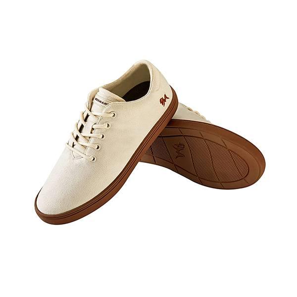 Ivory Cream Customized Classic Sneakers